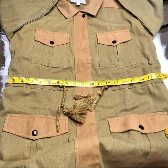 Anthropologie Cleobella Organic Cotton Honey Peyton Utility Jacket Size XS - Picture 9 of 13